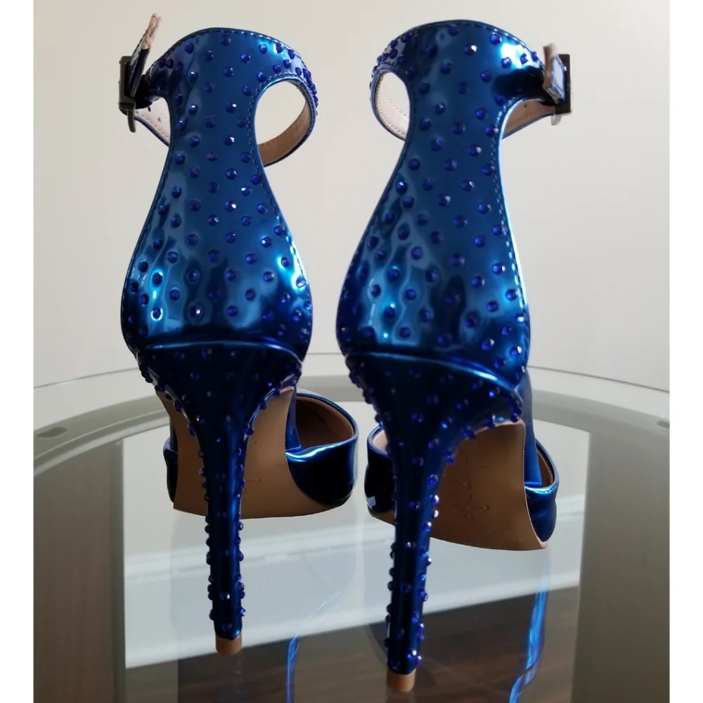 🆕️⬇️Charles by Charles David POISON Stiletto Ankle Strap Pump - Picture 9 of 16